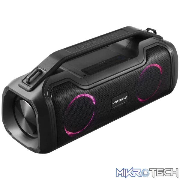 VolkanoX Adder Series Bluetooth Speaker - Black - Image 2