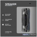VolkanoX Adder Series Bluetooth Speaker - Black - Image 5