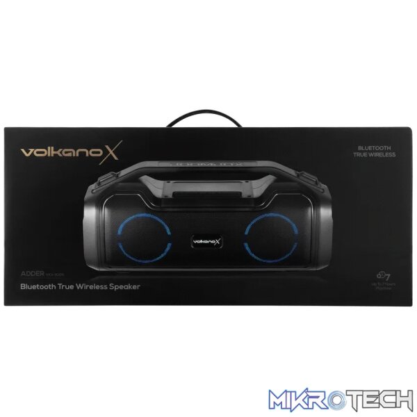 VolkanoX Adder Series Bluetooth Speaker - Black - Image 9