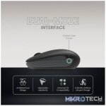 VolkanoX Asher Bluetooth Wireless Mouse - Graphite - Image 7