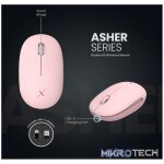 VolkanoX Asher Bluetooth Wireless Mouse - Rose - Image 8