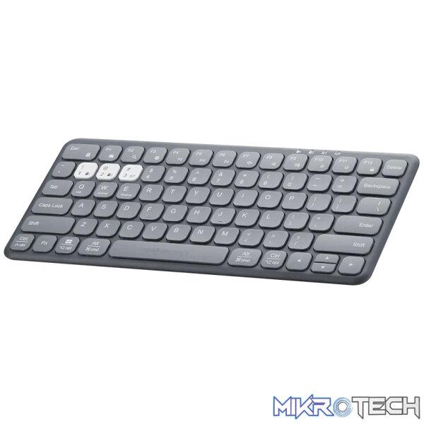 VolkanoX Blaze Bluetooth Wireless Keyboard and Mouse Combo - Graphite - Image 6