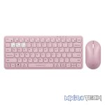 VolkanoX Blaze Bluetooth Wireless Keyboard and Mouse Combo - Rose