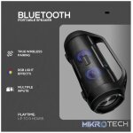 VolkanoX Cobra Series Bluetooth Speaker - Black - Image 4