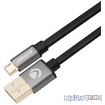 VolkanoX Couple Series Micro USB Premium Twin Pack 3m Charge/Data Cable - Black - Image 2