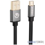 VolkanoX Couple Series Micro USB Premium Twin Pack 3m Charge/Data Cable - Black