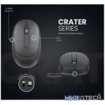 VolkanoX Crater Bluetooth Wireless Mouse - Graphite - Image 11