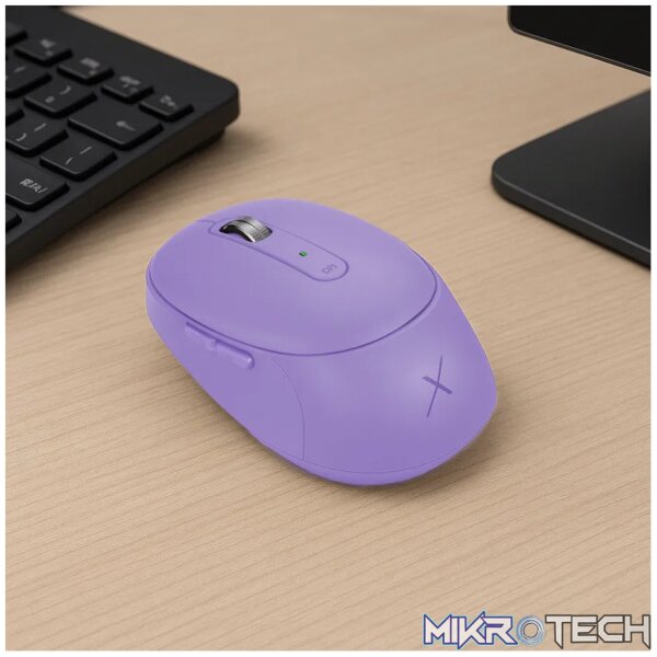 VolkanoX Crater Bluetooth Wireless Mouse - Purple - Image 12