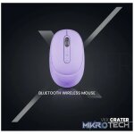 VolkanoX Crater Bluetooth Wireless Mouse - Purple - Image 9