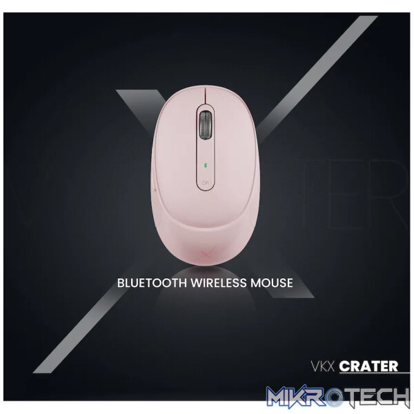VolkanoX Crater Bluetooth Wireless Mouse - Rose - Image 9