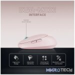 VolkanoX Crater Bluetooth Wireless Mouse - Rose - Image 10