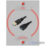 VolkanoX Data Series USB 3.0 Extension 3m - Image 3