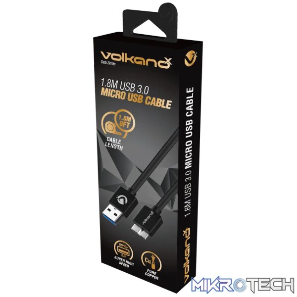 VolkanoX Data Series USB3.0 Micro USB Cable 1.8m - Image 4
