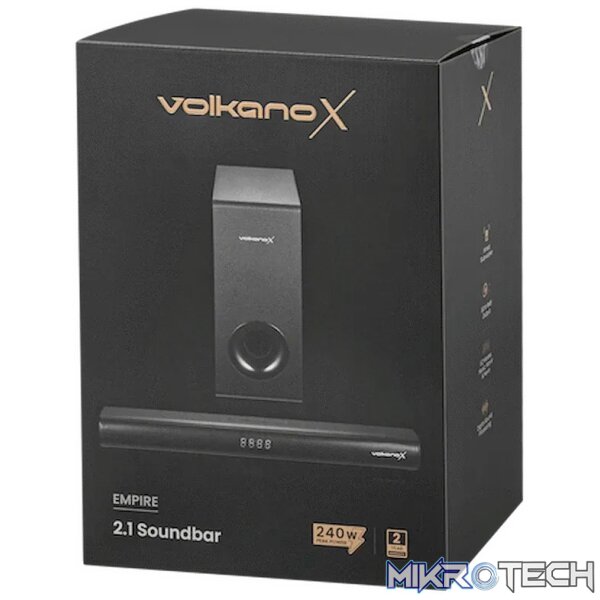 VolkanoX Empire 2.1 Soundbar - Image 2