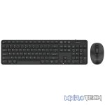 VolkanoX Garnet Bluetooth Wireless Keyboard and Mouse Combo - Black