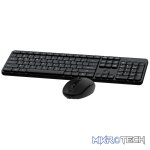 VolkanoX Garnet Bluetooth Wireless Keyboard and Mouse Combo - Black - Image 3