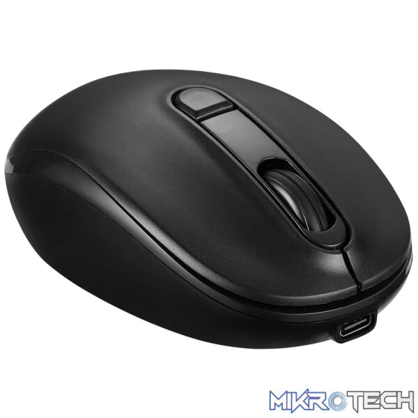 VolkanoX Garnet Bluetooth Wireless Keyboard and Mouse Combo - Black - Image 9