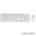 VolkanoX Garnet Bluetooth Wireless Keyboard and Mouse Combo - White