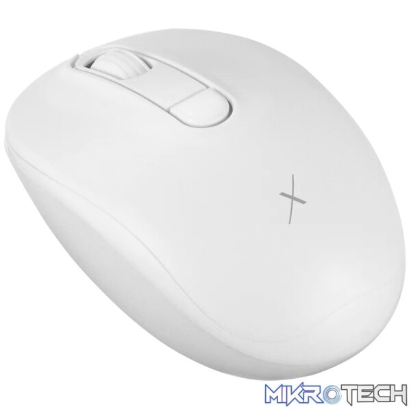 VolkanoX Garnet Bluetooth Wireless Keyboard and Mouse Combo - White - Image 4