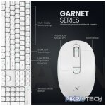 VolkanoX Garnet Bluetooth Wireless Keyboard and Mouse Combo - White - Image 10