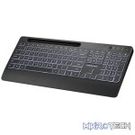 VolkanoX Gem Bluetooth Wireless Keyboard and Mouse - Black - Image 15