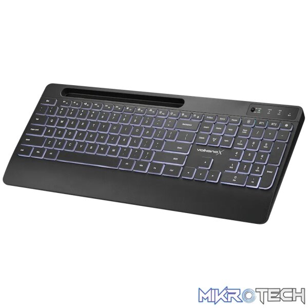 VolkanoX Gem Bluetooth Wireless Keyboard and Mouse - Black - Image 15