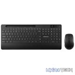 VolkanoX Gem Bluetooth Wireless Keyboard and Mouse - Black - Image 3