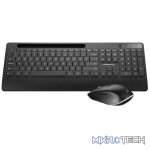 VolkanoX Gem Bluetooth Wireless Keyboard and Mouse - Black - Image 8