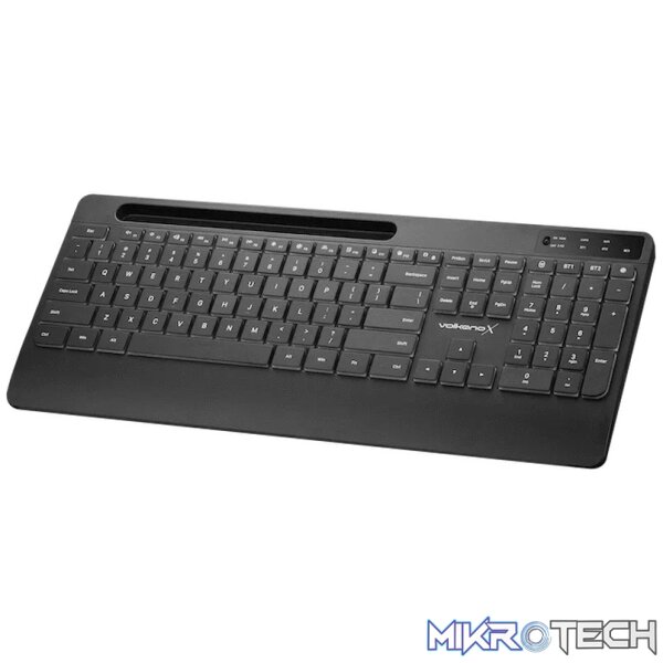 VolkanoX Gem Bluetooth Wireless Keyboard and Mouse - Black - Image 9