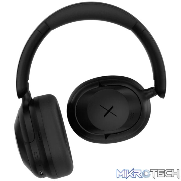 VolkanoX Halo ANC Bluetooth Headphone - Black - Image 2