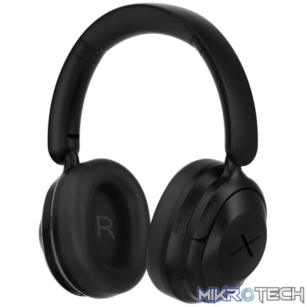 VolkanoX Halo ANC Bluetooth Headphone - Black - Image 4