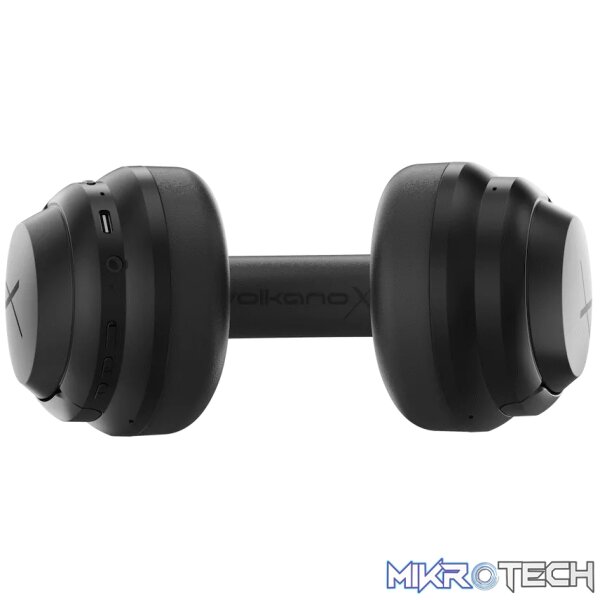 VolkanoX Halo ANC Bluetooth Headphone - Black - Image 7
