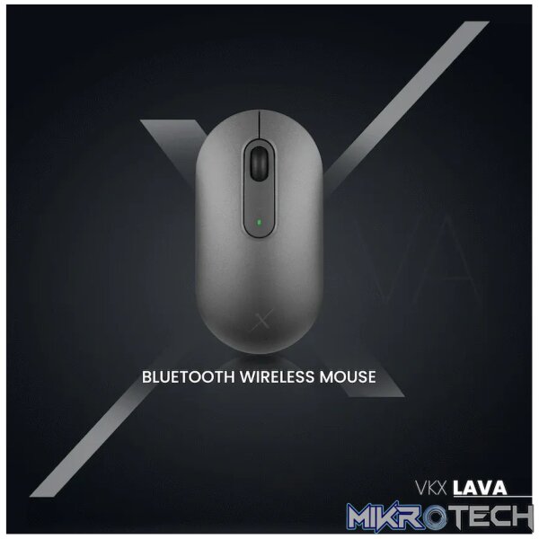 VolkanoX Lava Bluetooth Wireless Mouse - Gunmetal - Image 8