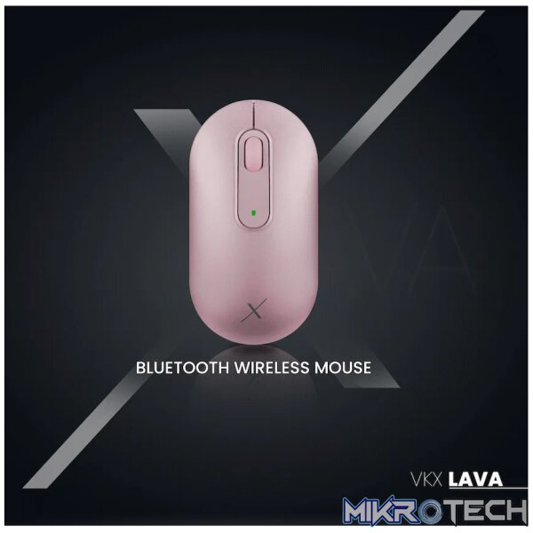VolkanoX Lava Bluetooth Wireless Mouse - Rose - Image 8