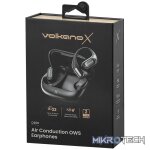 VolkanoX O300 Air Conduction OWS Earphones - Black - Image 3