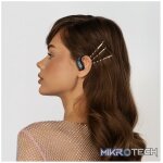 VolkanoX O300 Air Conduction OWS Earphones - Black - Image 9