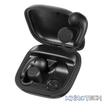VolkanoX O400 Air Conduction In-Ear OWS Earphones - Black