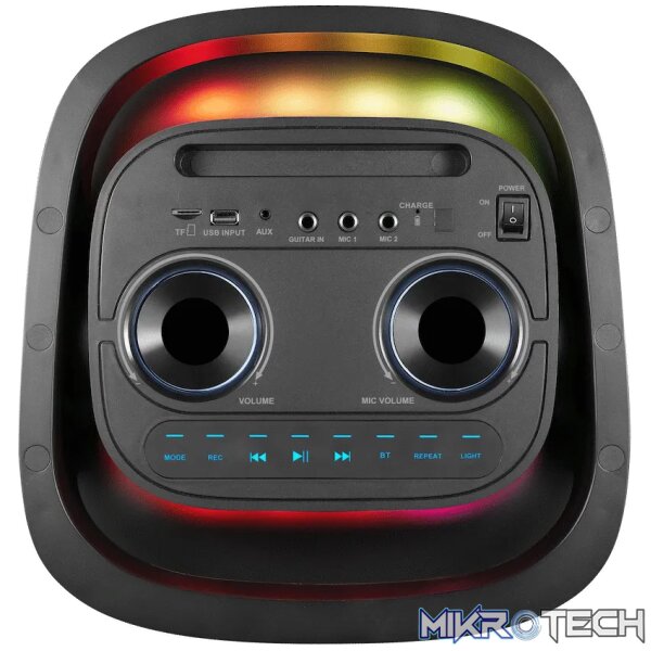 VolkanoX Paramount Series 8 inch Bluetooth Party Speaker - 80w - Image 3