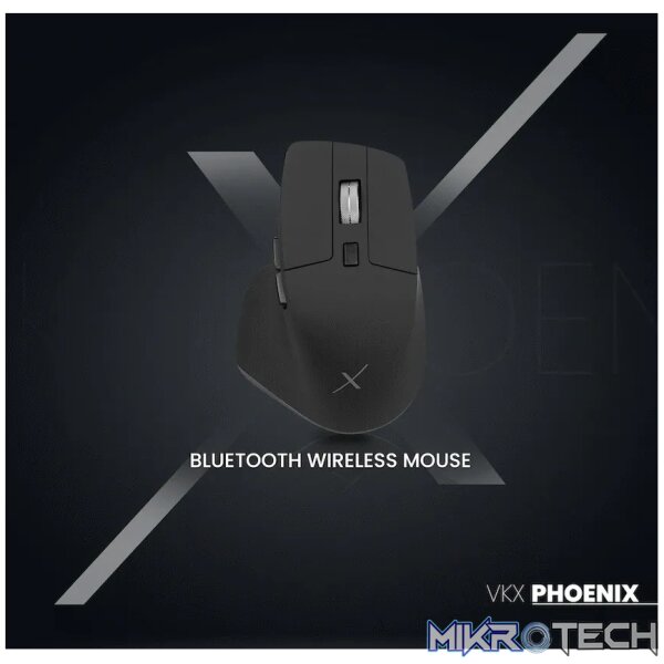 VolkanoX Phoenix Bluetooth Wireless Mouse - Graphite - Image 11