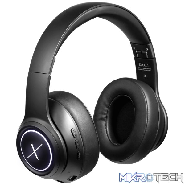 VolkanoX Quasar Series Bluetooth Headphones - Black VolkanoX Quasar Series Bluetooth Headphones - Black