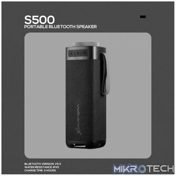 VolkanoX S500 Portable Bluetooth Speaker - Image 4