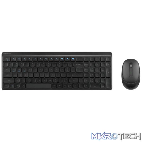 VolkanoX Scorch Bluetooth Wireless Keyboard and Mouse Combo - Graphite - Image 3
