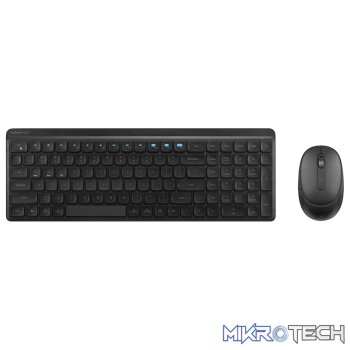 VolkanoX Scorch Bluetooth Wireless Keyboard and Mouse Combo - Graphite