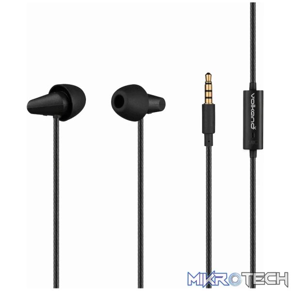 VolkanoX Snug Series Aux Earphones with Stereo Adapter VolkanoX Snug Series Aux Earphones with Stereo Adapter