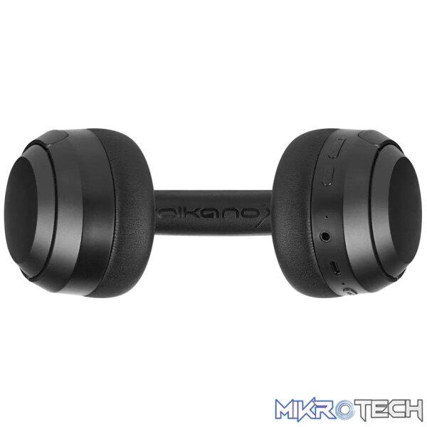 VolkanoX VXH100 Bluetooth Headphones with ANC  - Black - Image 7