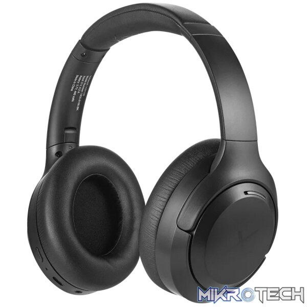 VolkanoX VXH100 Bluetooth Headphones with ANC - Black VolkanoX VXH100 Bluetooth Headphones with ANC - Black