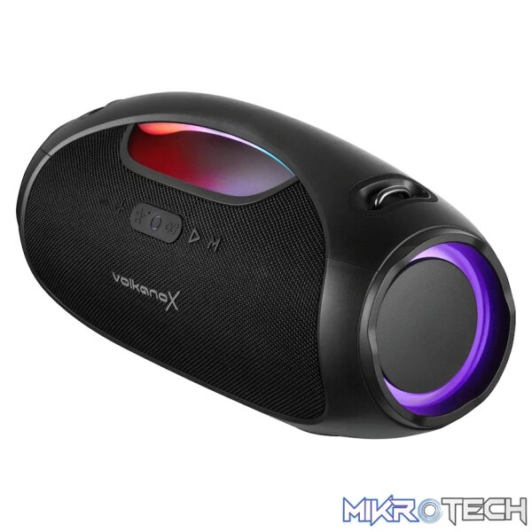 VolkanoX VXS400 Portable Bluetooth Speaker - Black - Image 2