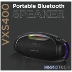 VolkanoX VXS400 Portable Bluetooth Speaker - Black - Image 3
