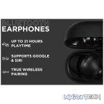 VolkanoX VXT100S TWS Earphones - Black - Image 5