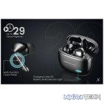VolkanoX VXT200S Hybrid ANC TWS Earphones - Black - Image 12
